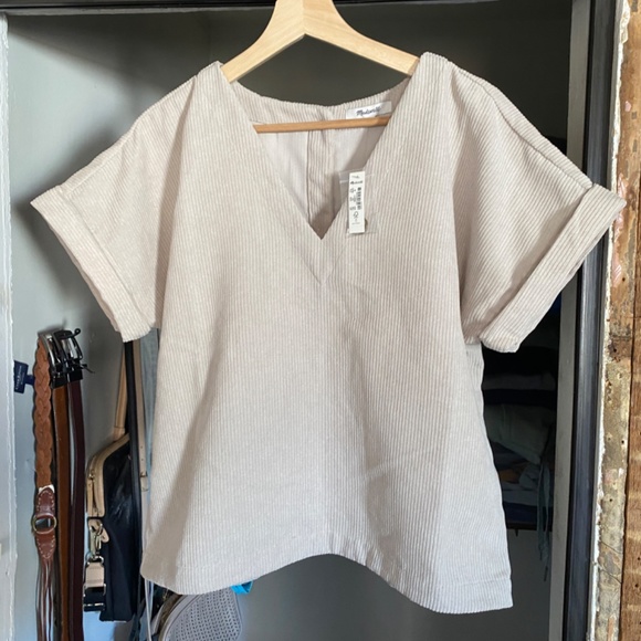 NWT Madewell Corduroy Collette shirt - Picture 4 of 7